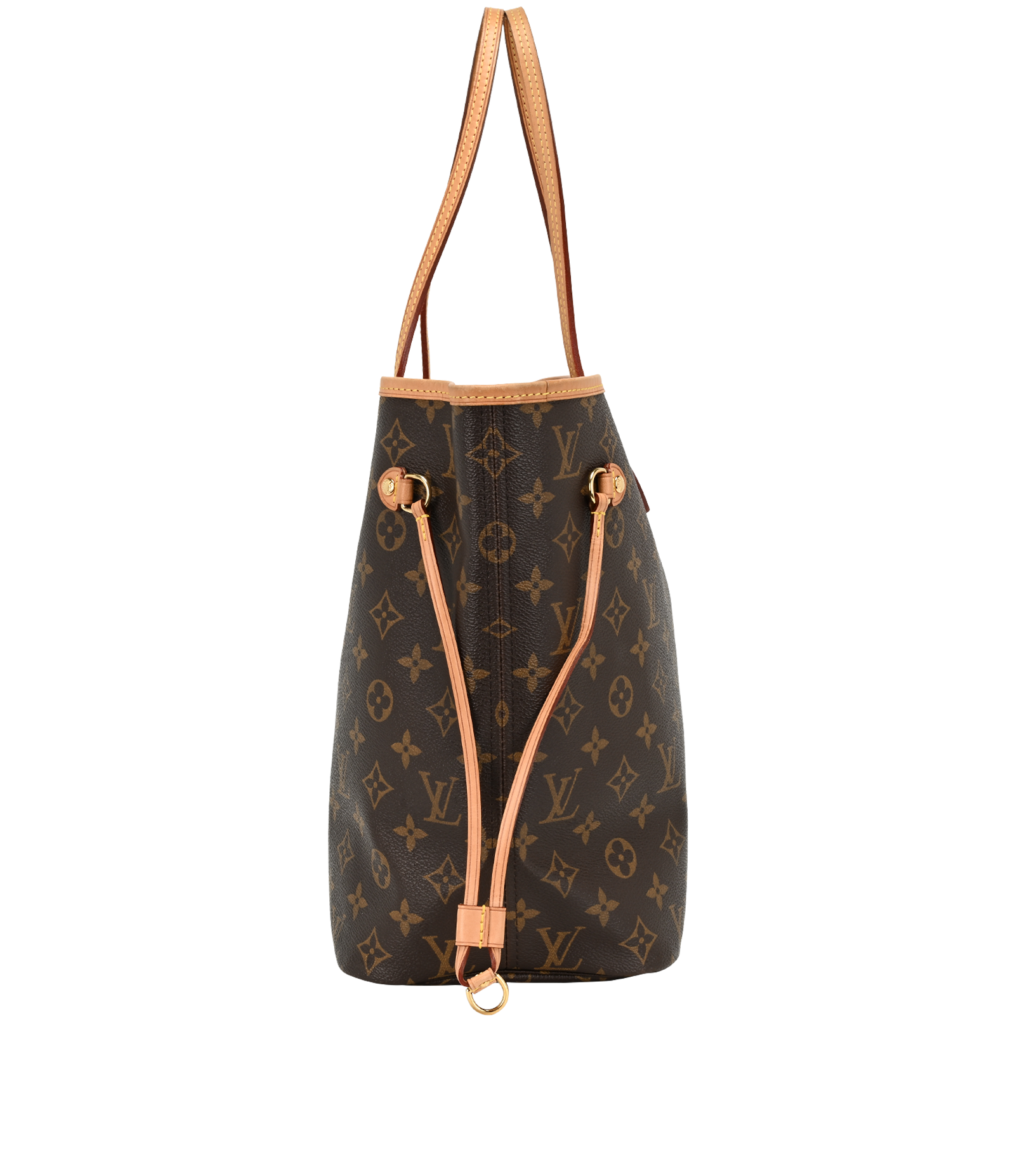 Neverfull MM, &pound;1,100, Handbags, Brown, Canvas, Bottom view